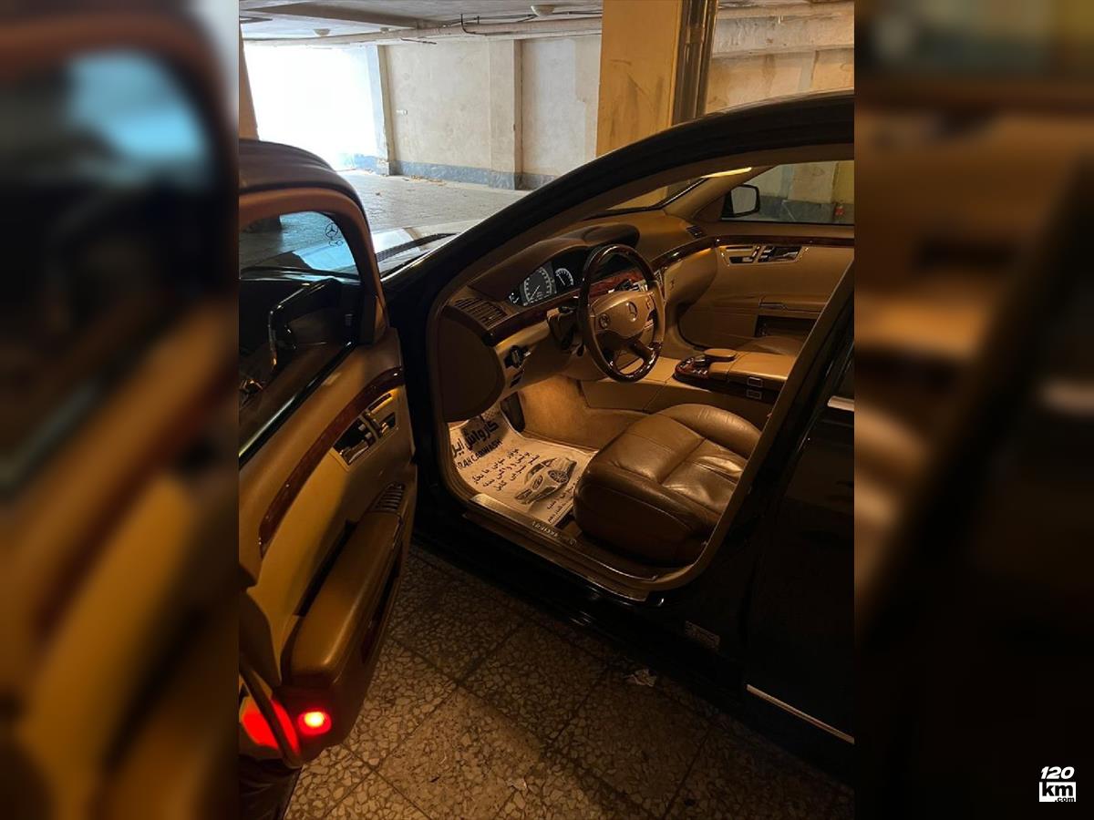 فروش بنز کلاس S S350 ۲۰۰۶ (کم کارکرد) مشکی بدون رنگ تهران ستارخان (۱۷ آبان ۱۴۰۴)