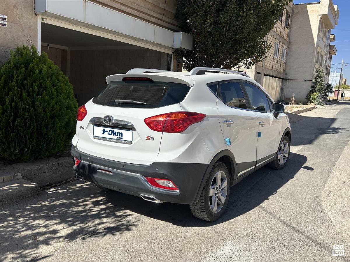 فروش جک اس 3 ۱۳۹۸ (کم کارکرد) سفید بدون رنگ شیراز صدرا فاز دو (۱۸ آبان ۱۴۰۴)