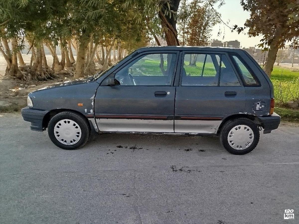 فروش پراید هاچ بک ۱۳۸۱ خاکستری دور رنگ اصفهان امام خمینی (۲۰ آبان ۱۴۰۴)