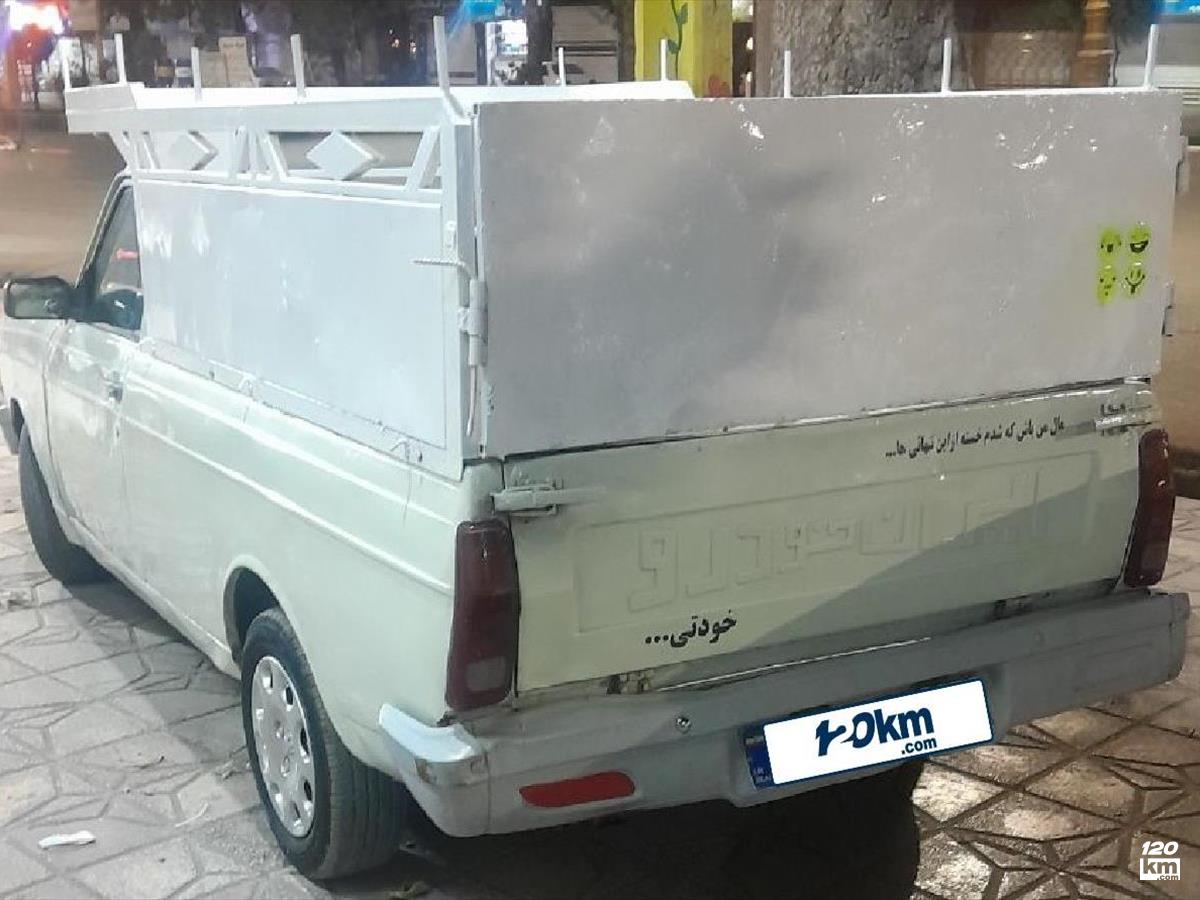 فروش پیکان وانت ۱۳۸۶ دوگانه سوز سفید دور رنگ گلستان آزادشهر (۲۰ آبان ۱۴۰۴)