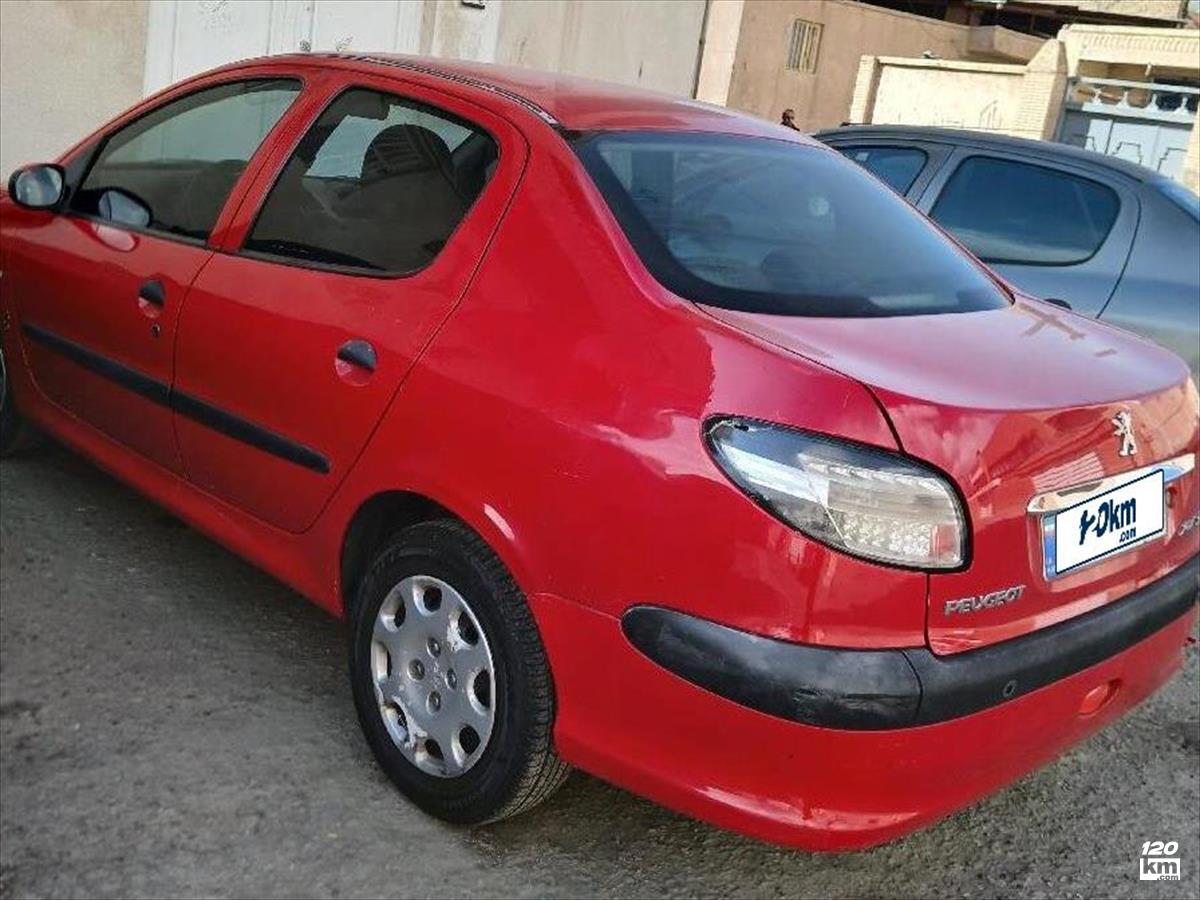فروش پژو 206 SD V8 ۱۳۹۷ قرمز دو لکه رنگ اصفهان بهارستان (۲۱ آبان ۱۴۰۴)