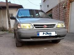 120km.com | فروش پراید، صندوقدار، مدل ۱۳۸۴، نقره ای، رشت، دیانتی