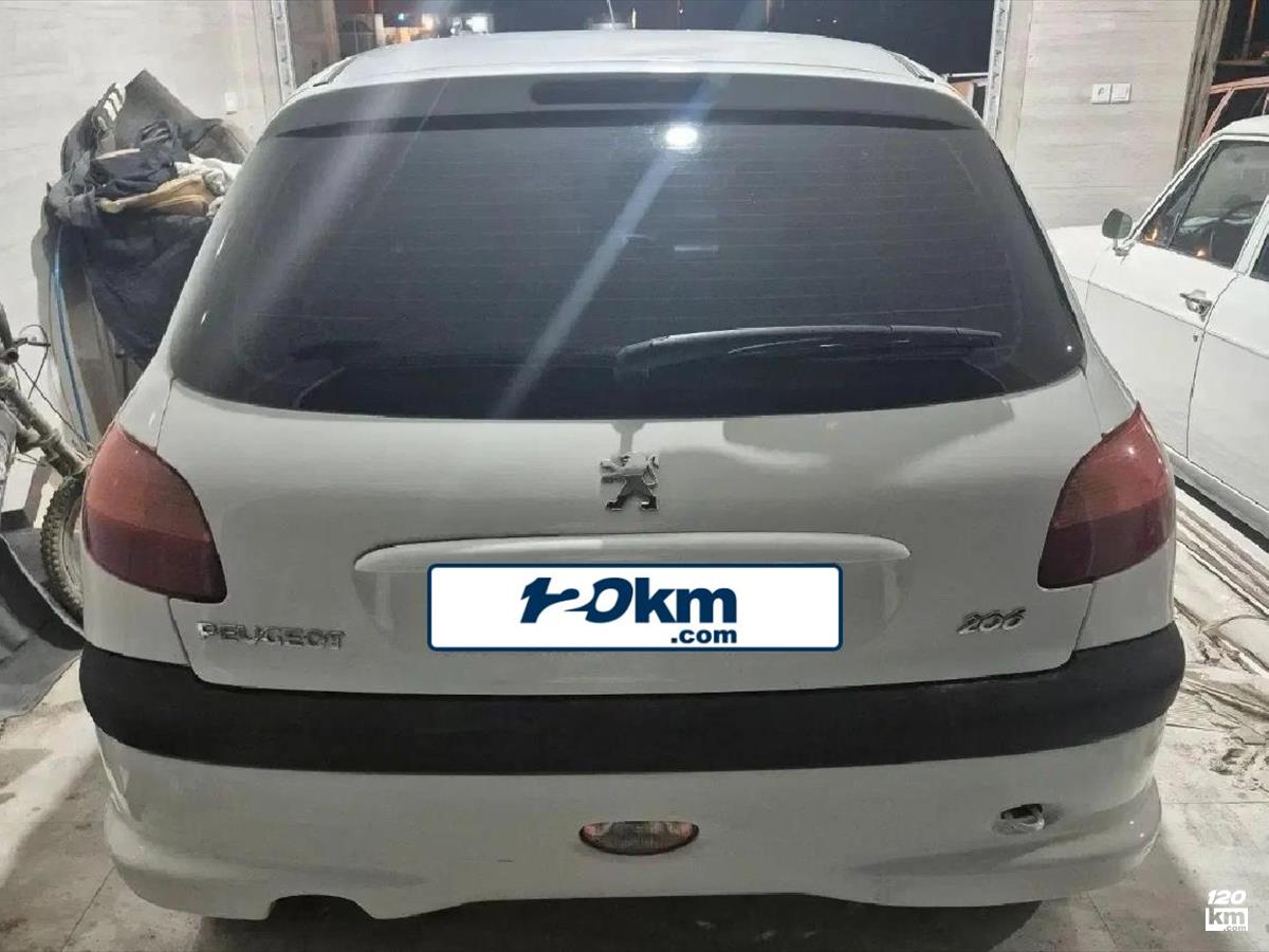 فروش پژو 206 تیپ 2 ۱۳۸۹ سفید بدون رنگ اصفهان فلاورجان (۲۱ آبان ۱۴۰۴)