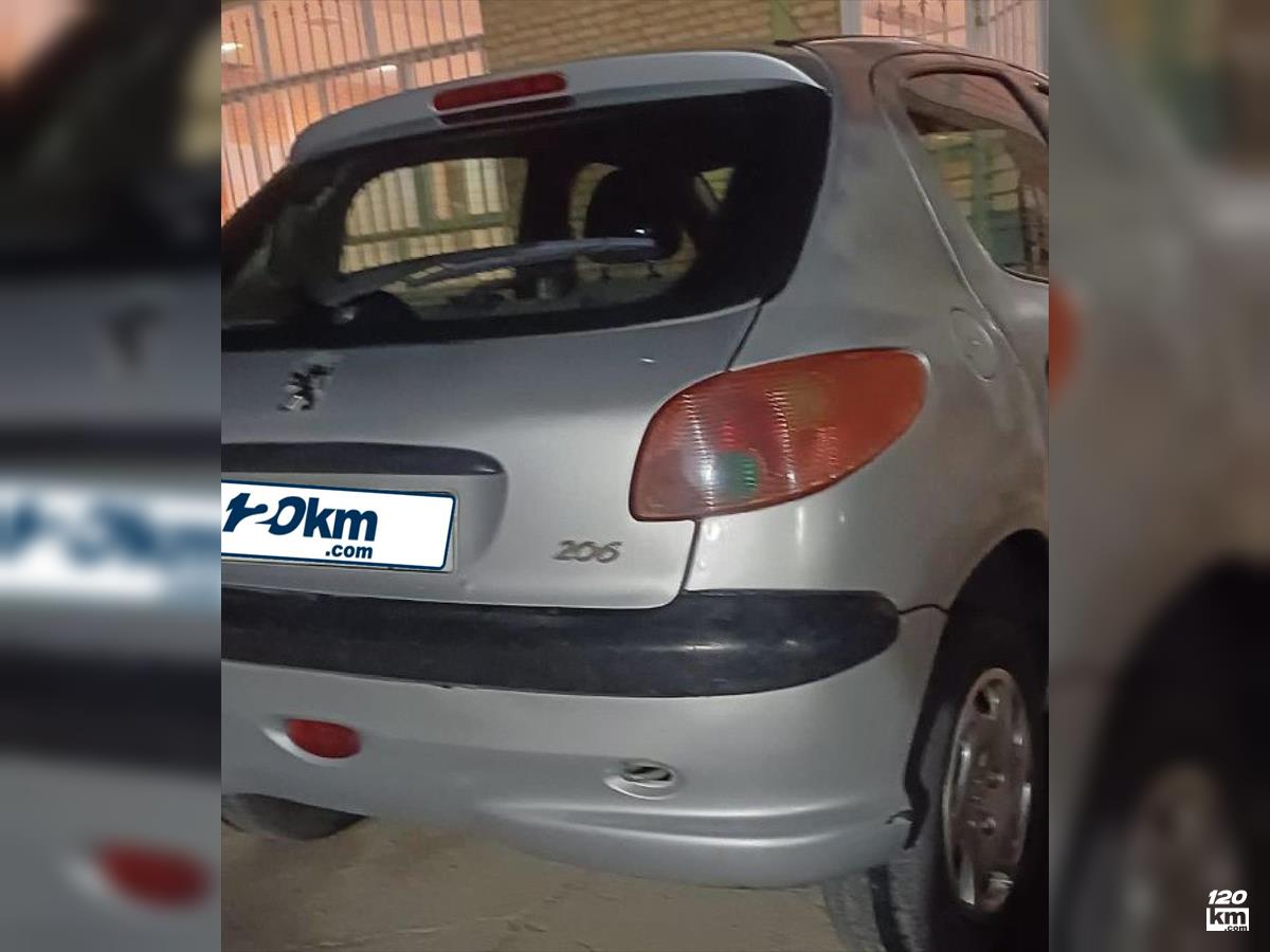 فروش پژو 206 تیپ 2 ۱۳۸۴ نوک مدادی چند لکه رنگ مشهد قاسم آباد (شهرک غرب) (۲۲ آبان ۱۴۰۴)