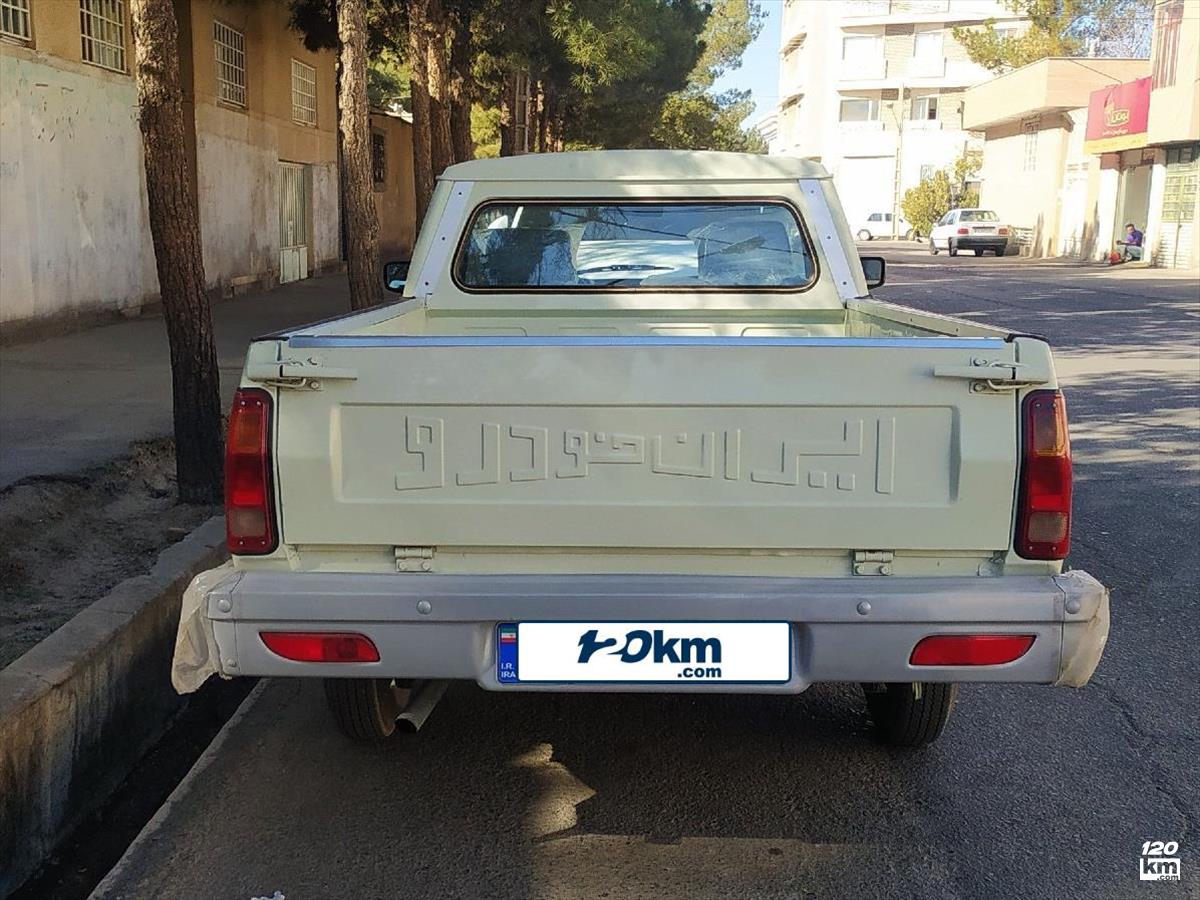 فروش پیکان وانت ۱۳۹۳ (کم کارکرد) سفید یخچالی بدون رنگ بیرجند (۲۲ آبان ۱۴۰۴)