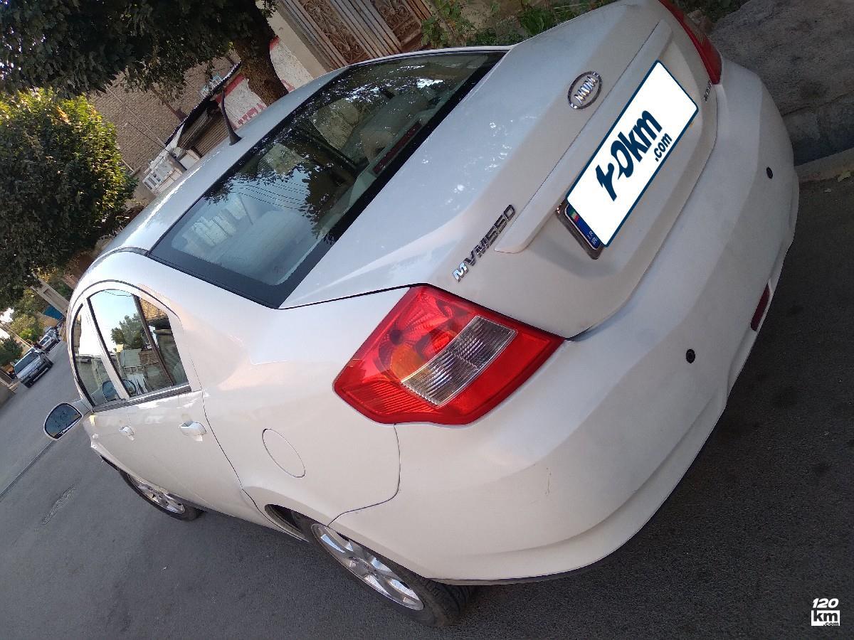 فروش ام وی ام 550 ۱۳۹۴ (کم کارکرد) سفید یک لکه رنگ کرج گوهردشت (۲۳ آبان ۱۴۰۴)