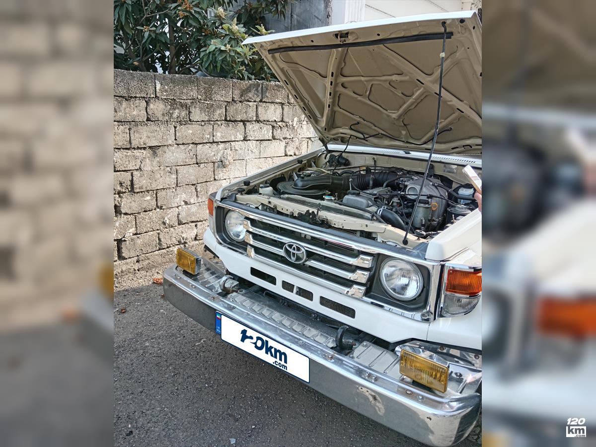 فروش تویوتا لندکروزر اف 4.5F وانت ۲۰۰۲ سفید بدون رنگ مازندران رامسر (۲۳ آبان ۱۴۰۴)
