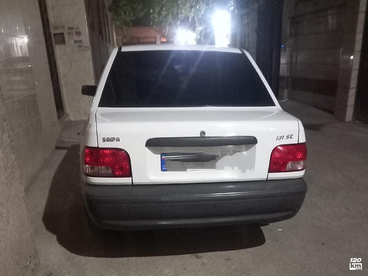 فروش پراید 131 SE ۱۳۹۵ سفید بدون رنگ خراسان رضوی خلیل آباد (۲۴ آبان ۱۴۰۴)