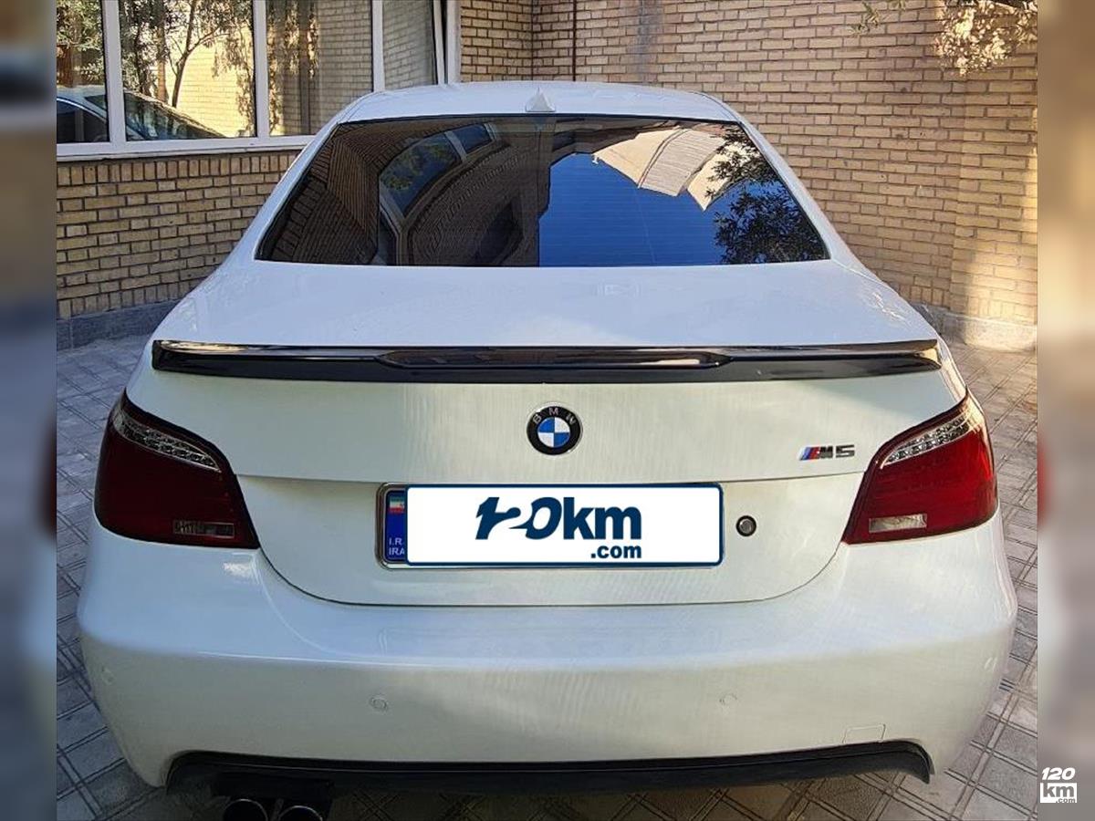 فروش بی ام و سری 5 525i ۲۰۰۸ (کم کارکرد) سفید یک لکه رنگ مشهد فرامرز عباسی (۲۴ آبان ۱۴۰۴)