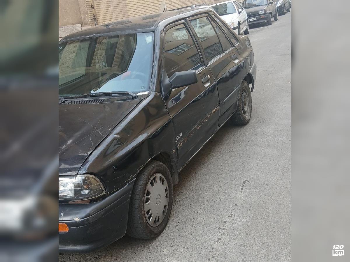 فروش پراید صندوقدار ۱۳۸۵ مشکی دور رنگ تهران آذری (۲۶ آبان ۱۴۰۴)
