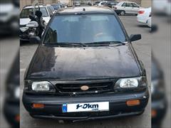 120km.com | فروش پراید، صندوقدار، مدل ۱۳۸۵، مشکی، تهران، آذری