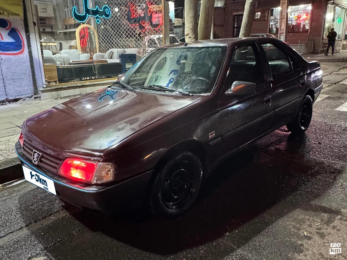 فروش پژو 405 GLi ۱۳۸۴ عنابی دور رنگ کرج شاهین ویلا (۲۶ آبان ۱۴۰۴)