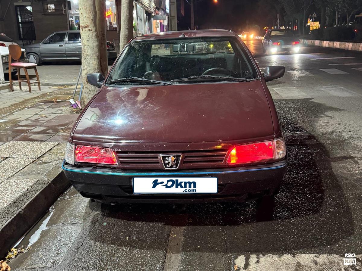 فروش پژو 405 GLi ۱۳۸۴ عنابی دور رنگ کرج شاهین ویلا (۲۶ آبان ۱۴۰۴)