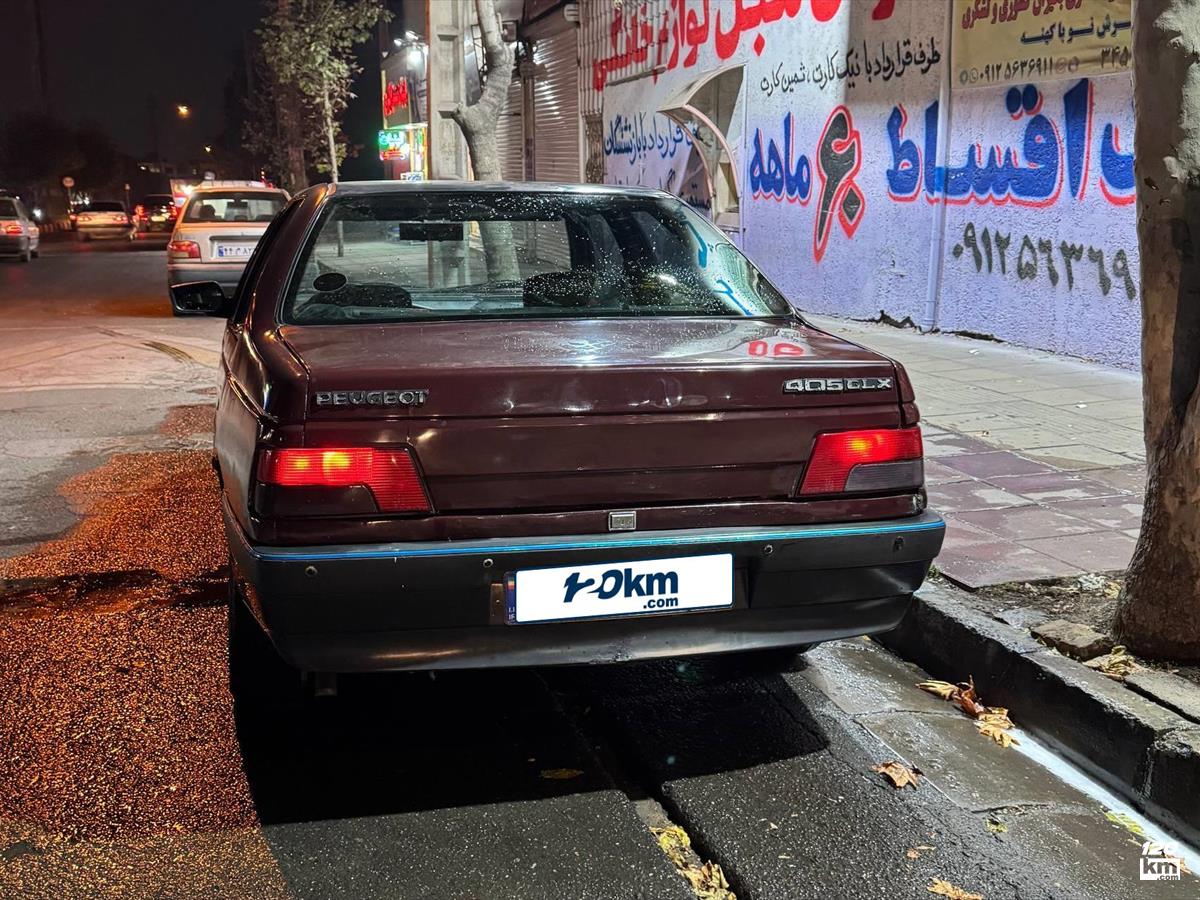 فروش پژو 405 GLi ۱۳۸۴ عنابی دور رنگ کرج شاهین ویلا (۲۶ آبان ۱۴۰۴)