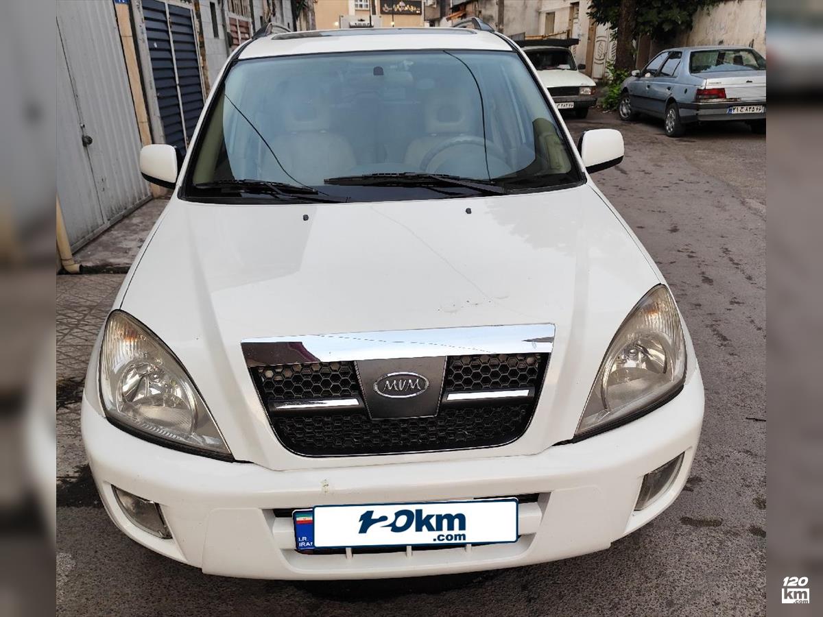 فروش ام وی ام X33 ۱۳۹۱ سفید بدون رنگ رشت دیانتی (۲۷ آبان ۱۴۰۴)