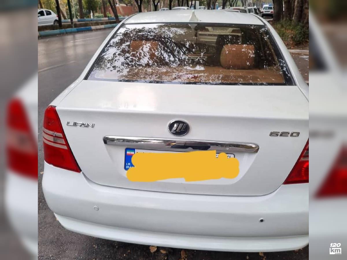 فروش لیفان 620 1.6L ۱۳۹۱ سفید دور رنگ اصفهان فولاد شهر (۲۷ آبان ۱۴۰۴)