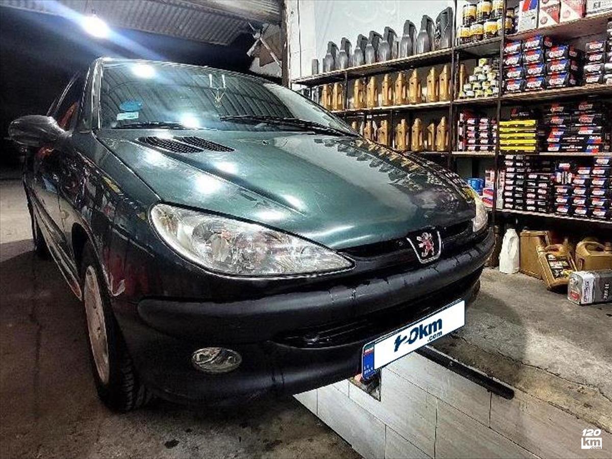 فروش پژو 206 تیپ 2 ۱۳۸۰ یشمی کامل رنگ تهران سعادت آباد (۲۸ آبان ۱۴۰۴)