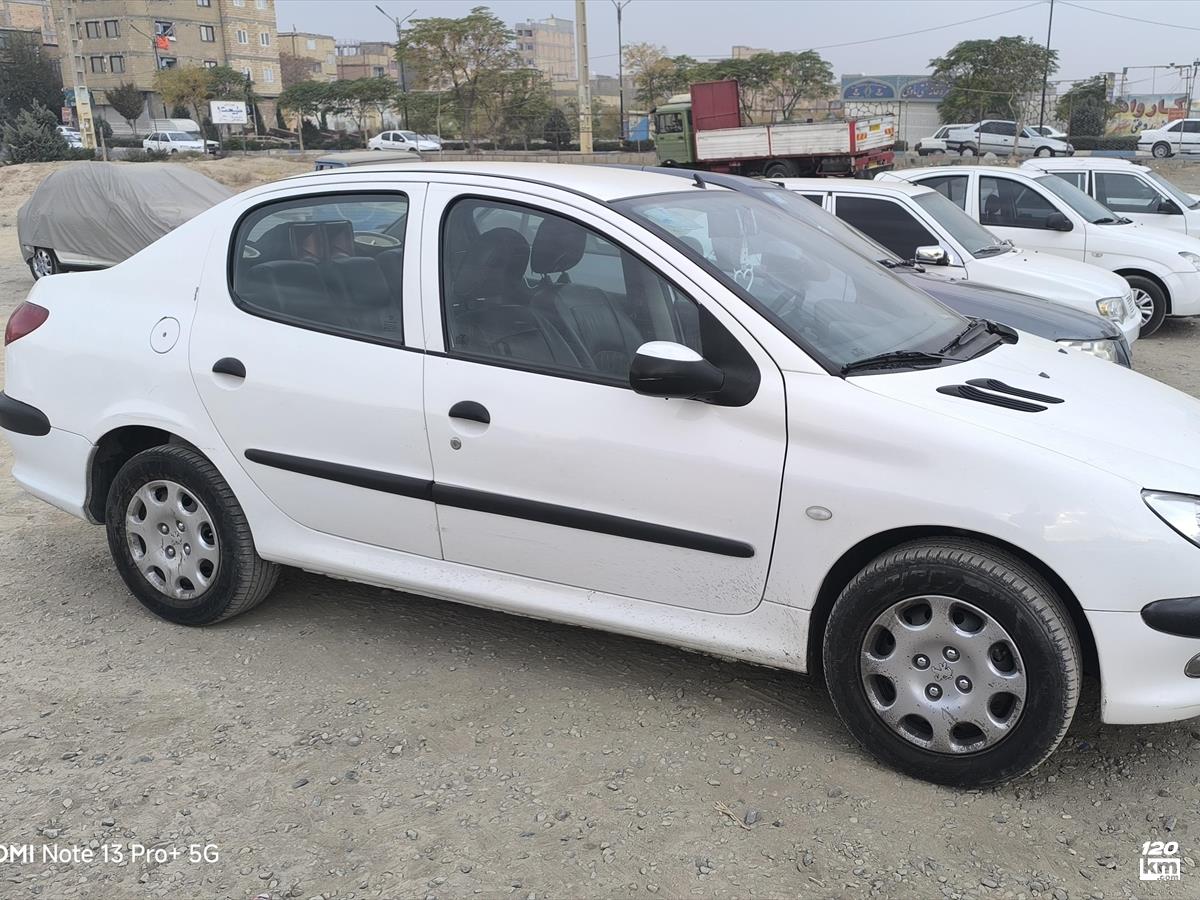 فروش پژو 206 SD V8 ۱۳۹۴ سفید چند لکه رنگ تهران نسیم شهر (۲۸ آبان ۱۴۰۴)