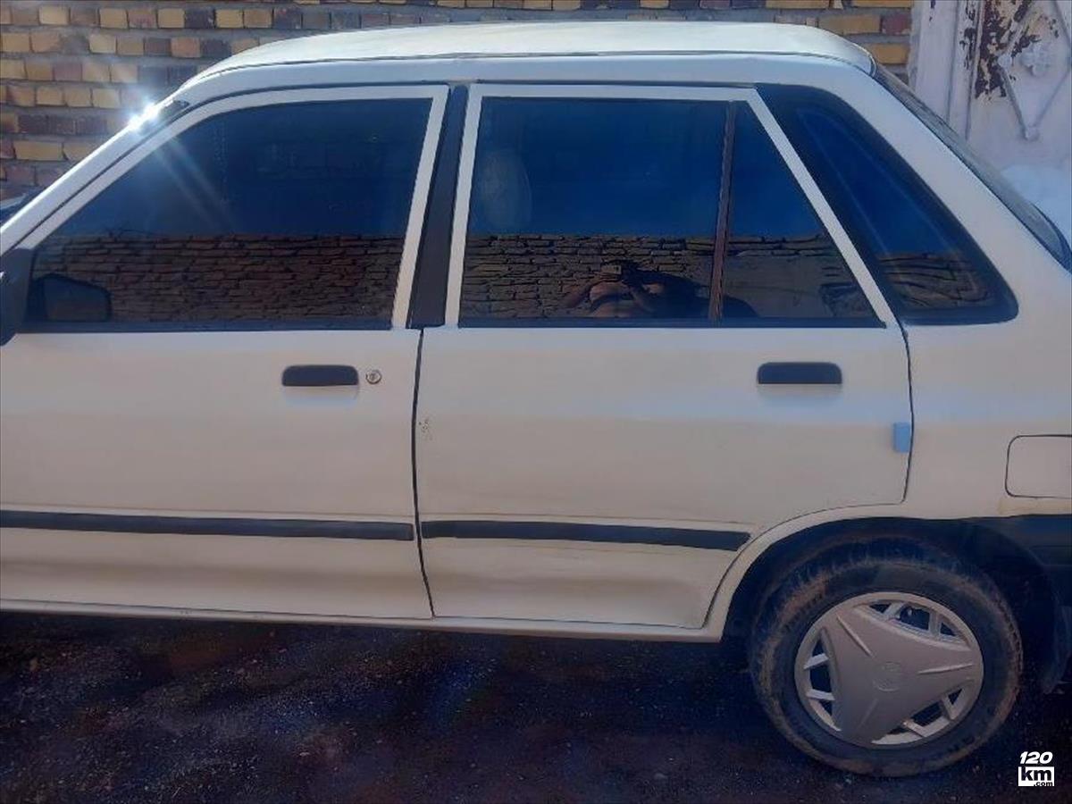 فروش پراید 131 EX ۱۳۸۰ سفید چند لکه رنگ خراسان رضوی فیض آباد (۲۸ آبان ۱۴۰۴)