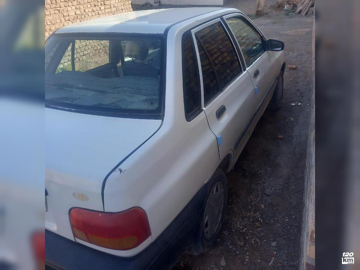 فروش پراید 131 EX ۱۳۸۰ سفید چند لکه رنگ خراسان رضوی فیض آباد (۲۸ آبان ۱۴۰۴)