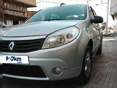 120km.com | فروش رنو، ساندرو، مدل ۱۳۹۵، نقره ای، گلستان، بندر ترکمن