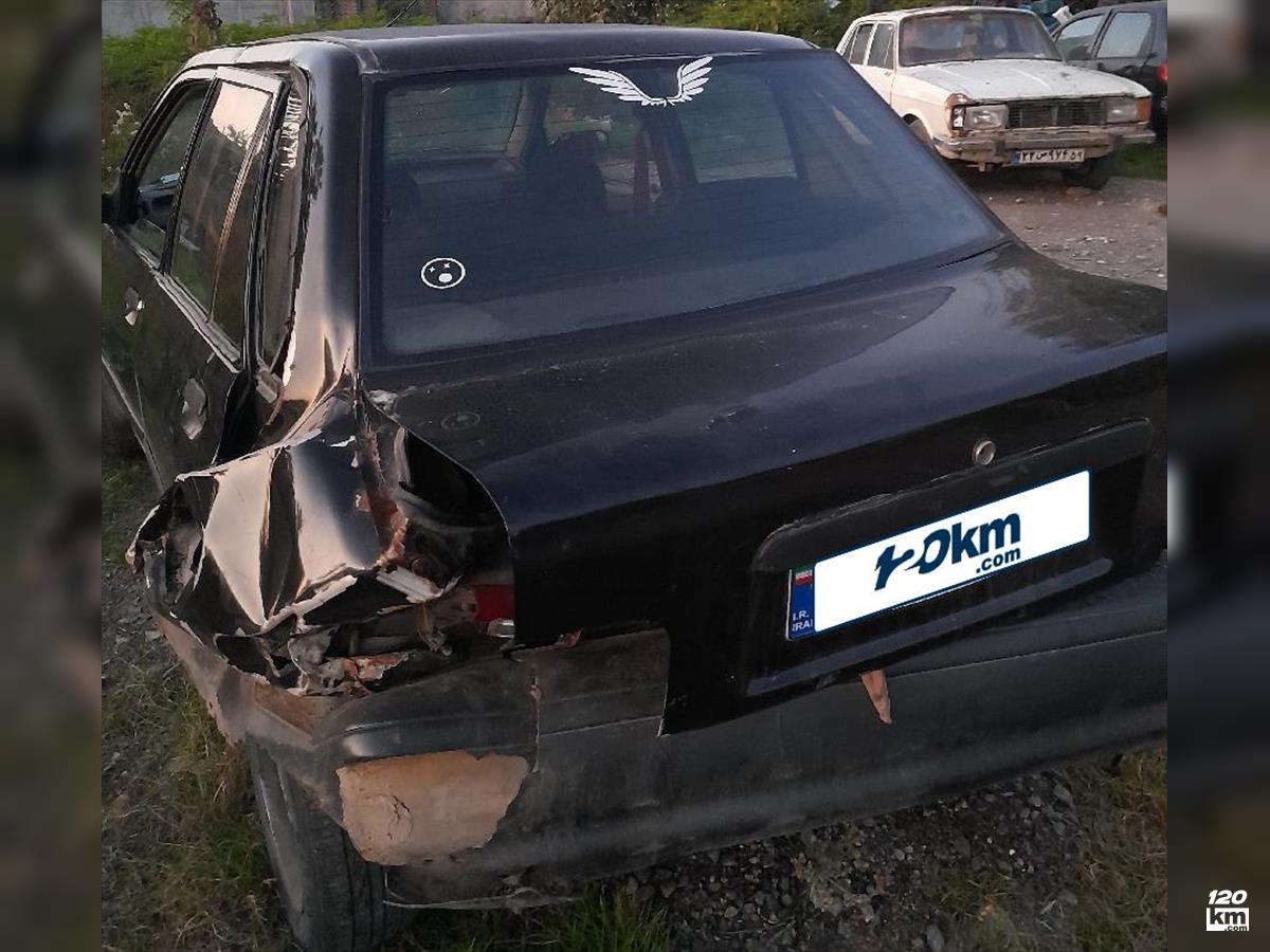 فروش پراید صندوقدار ۱۳۸۳ مشکی تصادفی گلستان بندرگز (۲۹ آبان ۱۴۰۴)