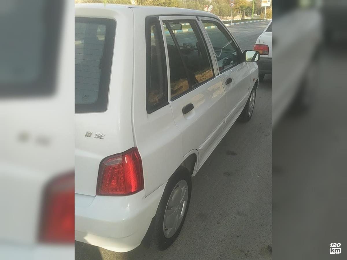 فروش پراید 111 SE ۱۳۹۳ سفید بدون رنگ اصفهان دولت آباد (۲۹ آبان ۱۴۰۴)