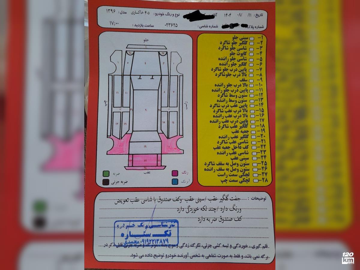 فروش پژو 405 GLX ۱۳۹۶ دوگانه سوز دلفینی گلگیر تعویض کرمانشاه (۲۹ آبان ۱۴۰۴)
