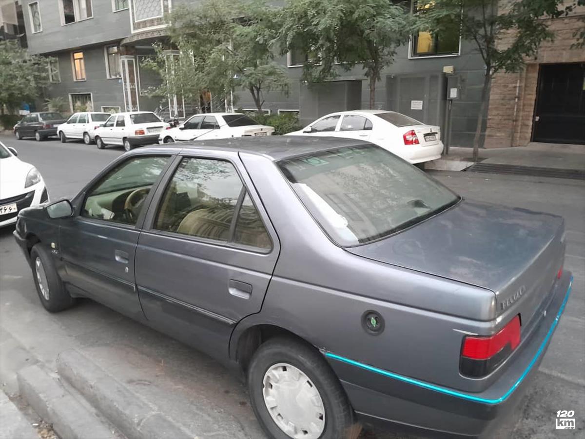 فروش پژو 405 GLX ۱۳۹۶ دوگانه سوز دلفینی گلگیر تعویض کرمانشاه (۲۹ آبان ۱۴۰۴)