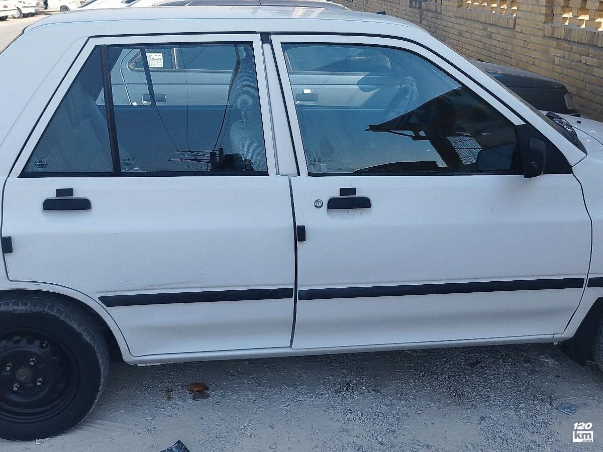 فروش پراید 131 EX ۱۳۹۵ سفید بدون رنگ فارس لامرد (۲ آذر ۱۴۰۴)