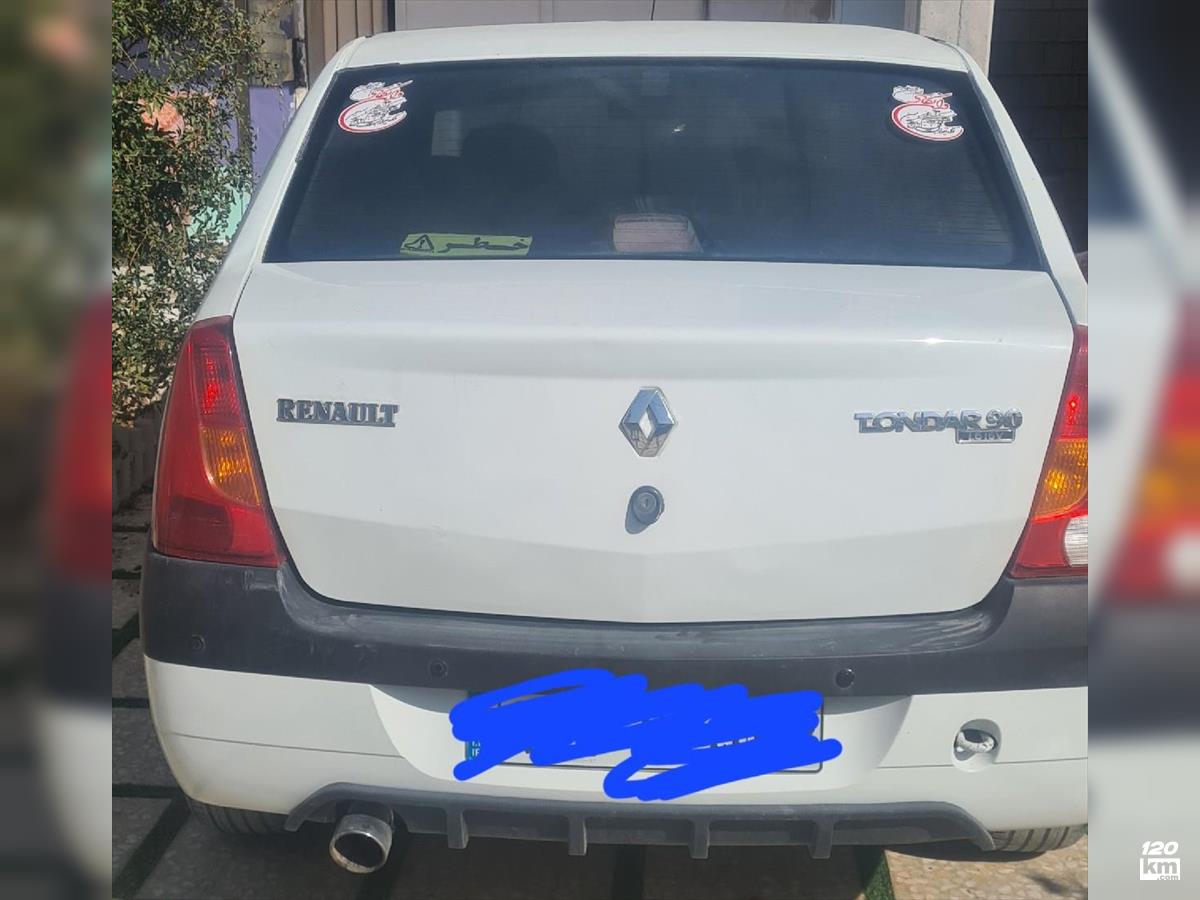 فروش رنو تندر 90 (ال 90) E2 ۱۳۹۱ سفید کاپوت تعویض اصفهان نجف آباد (۳ آذر ۱۴۰۴)