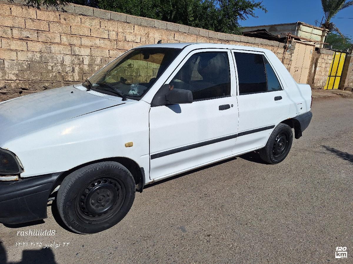 فروش پراید 131 SE ۱۳۹۶ دوگانه سوز سفید چند لکه رنگ اهواز کمپلو شمالی (لشکر) (۳ آذر ۱۴۰۴)