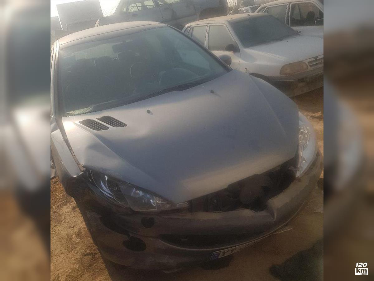 فروش پژو 206 تیپ 3 ۱۴۰۱ خاکستری تصادفی تهران نسیم شهر (۴ آذر ۱۴۰۴)