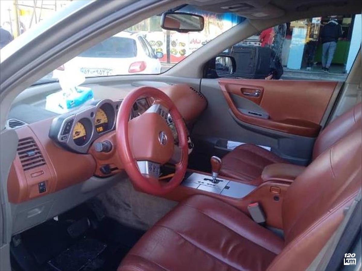 فروش نیسان مورانو ۲۰۰۸ خاکستری دو لکه رنگ تهران سعادت آباد (۵ آذر ۱۴۰۴)