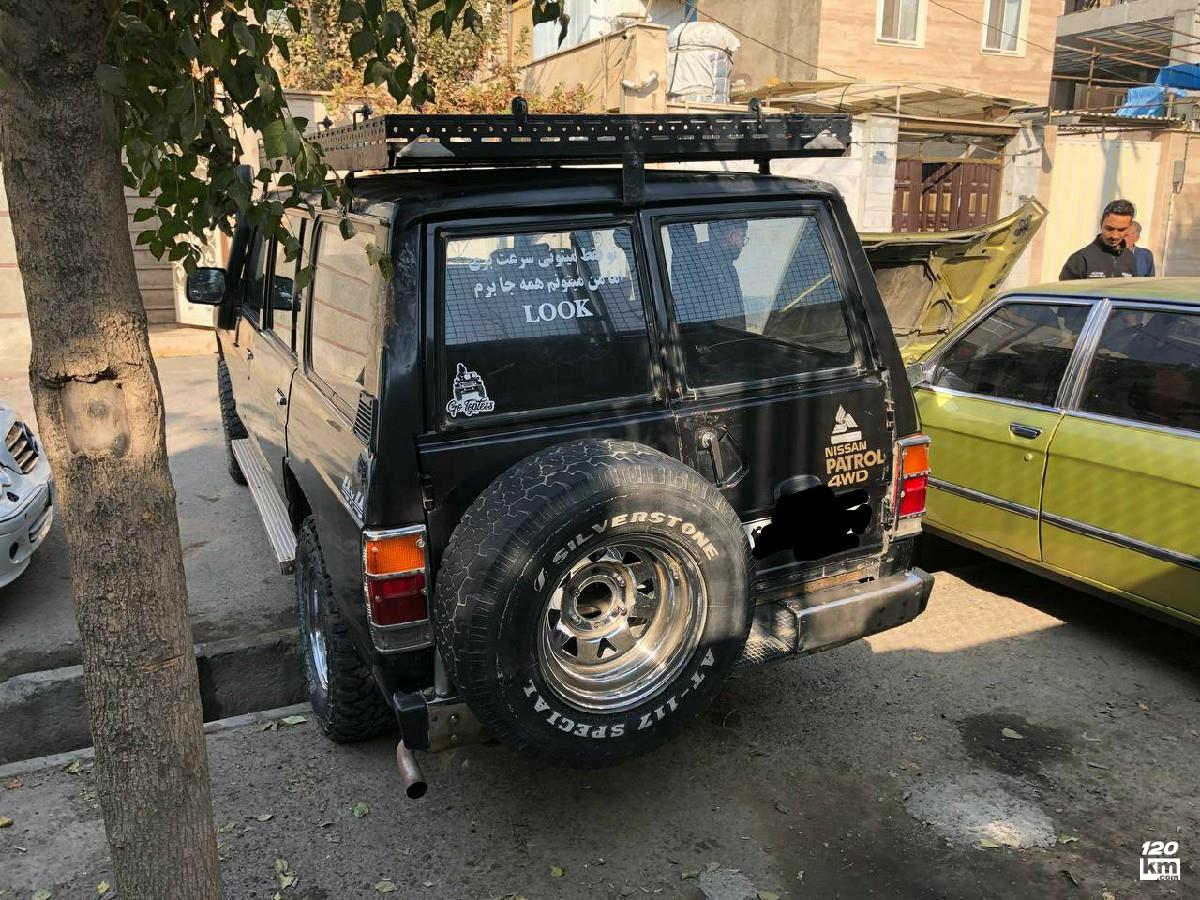 فروش نیسان پاترول چهار در ۱۳۸۲ (کم کارکرد) مشکی چند لکه رنگ قزوین (۵ آذر ۱۴۰۴)