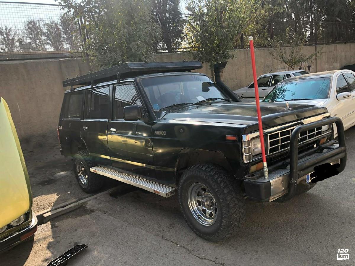 فروش نیسان پاترول چهار در ۱۳۸۲ (کم کارکرد) مشکی چند لکه رنگ قزوین (۵ آذر ۱۴۰۴)