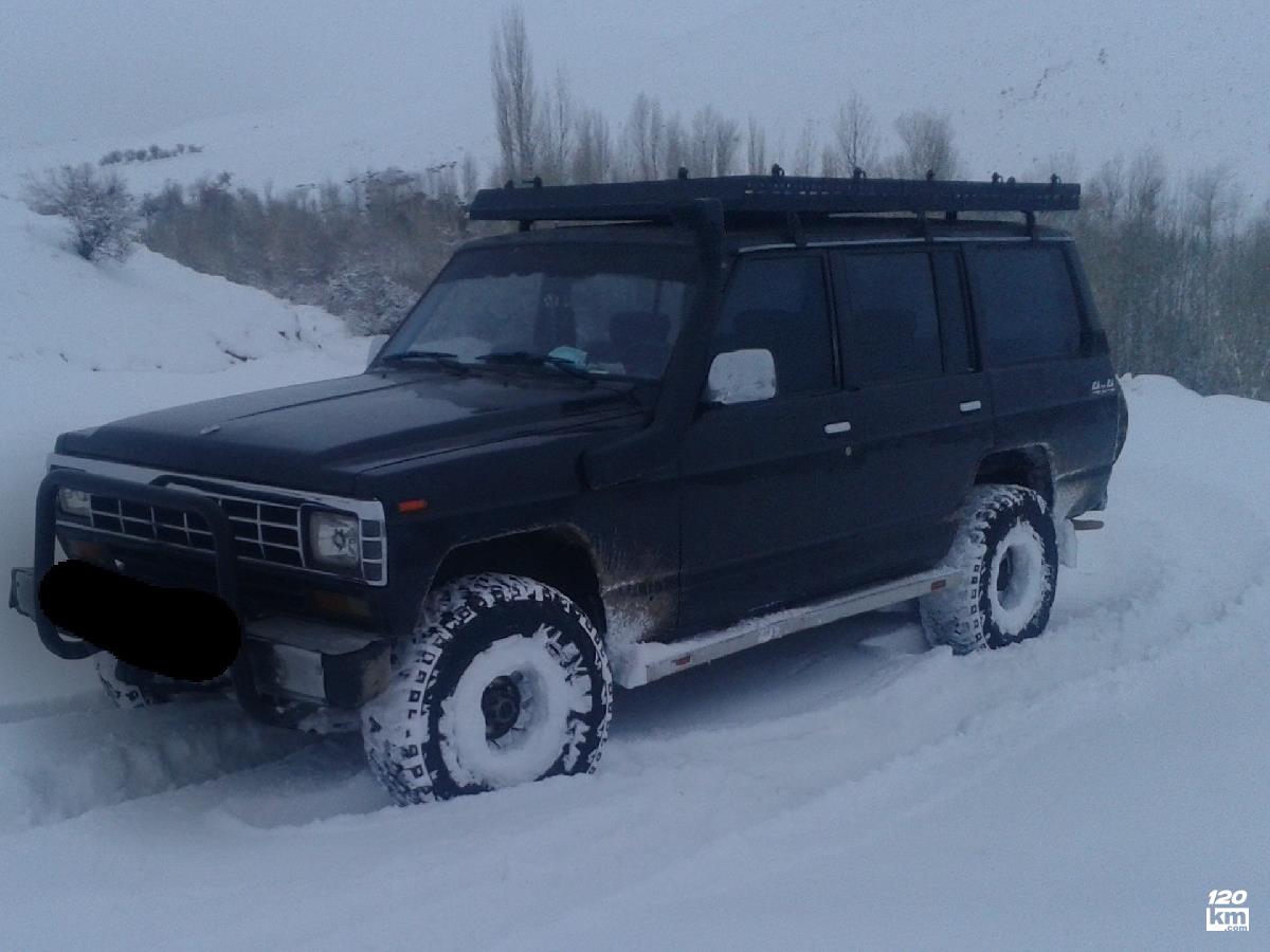 فروش نیسان پاترول چهار در ۱۳۸۲ (کم کارکرد) مشکی چند لکه رنگ قزوین (۵ آذر ۱۴۰۴)