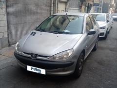 120km.com | فروش پژو، 206، تیپ 5، مدل ۱۳۸۹، نقره ای، تهران، تهرانسر