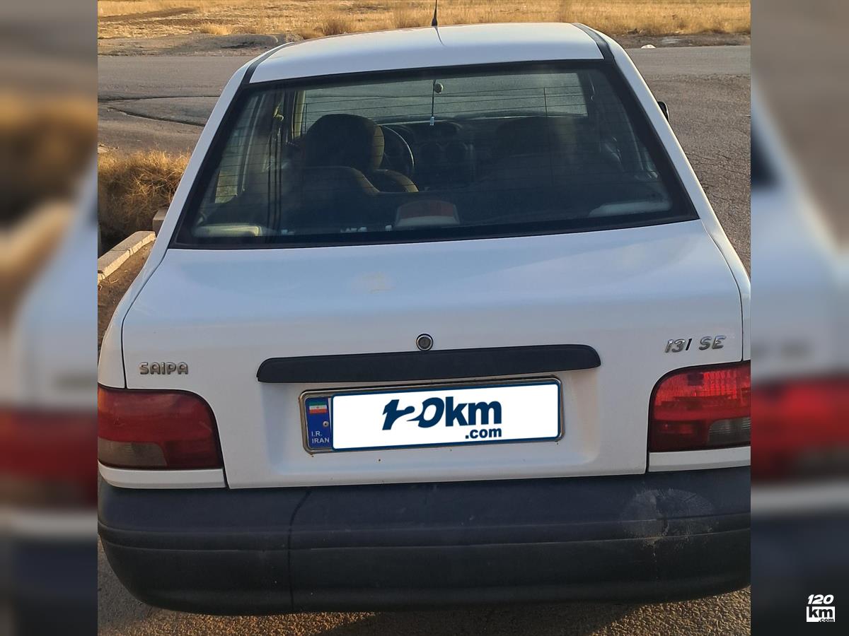 فروش پراید 131 SE ۱۳۹۸ سفید گلگیر تعویض زنجان قیدار (۶ آذر ۱۴۰۴)