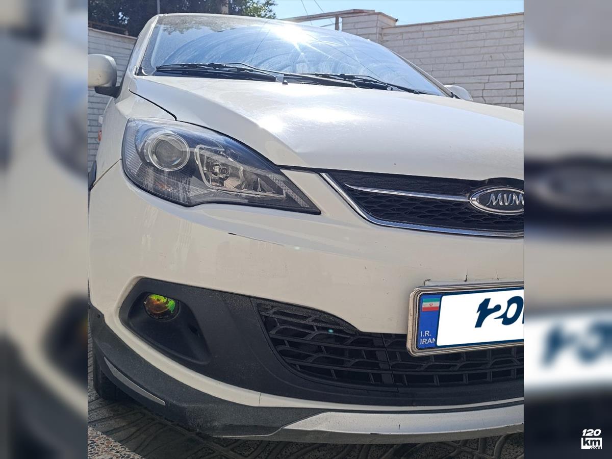 فروش ام وی ام 315 هاچ بک ۱۳۹۶ سفید بدون رنگ شیراز ارتش (۶ آذر ۱۴۰۴)