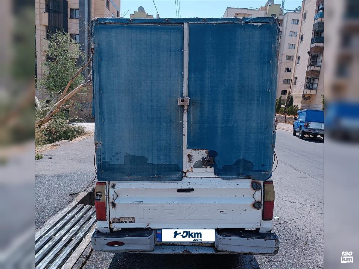 فروش مزدا وانت دو کابین ۱۳۹۴ سفید یک لکه رنگ شیراز گلدشت حافظ (۷ آذر ۱۴۰۴)