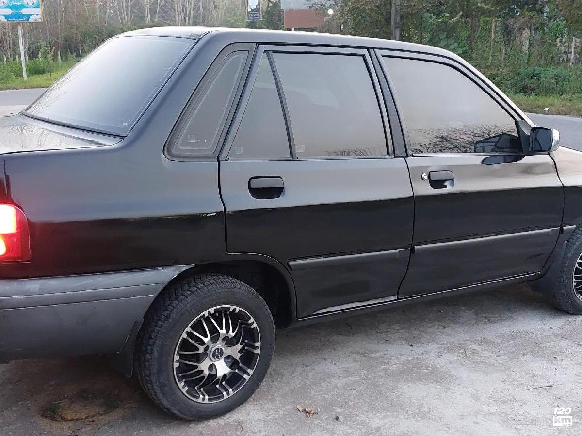 فروش پراید صندوقدار ۱۳۷۴ سرمه ای دور رنگ رشت استقامت (۸ آذر ۱۴۰۴)