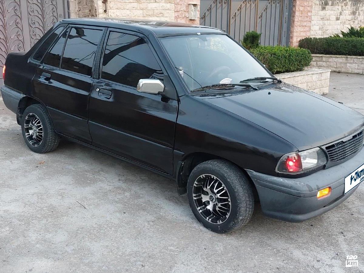 فروش پراید صندوقدار ۱۳۷۴ سرمه ای دور رنگ رشت استقامت (۸ آذر ۱۴۰۴)