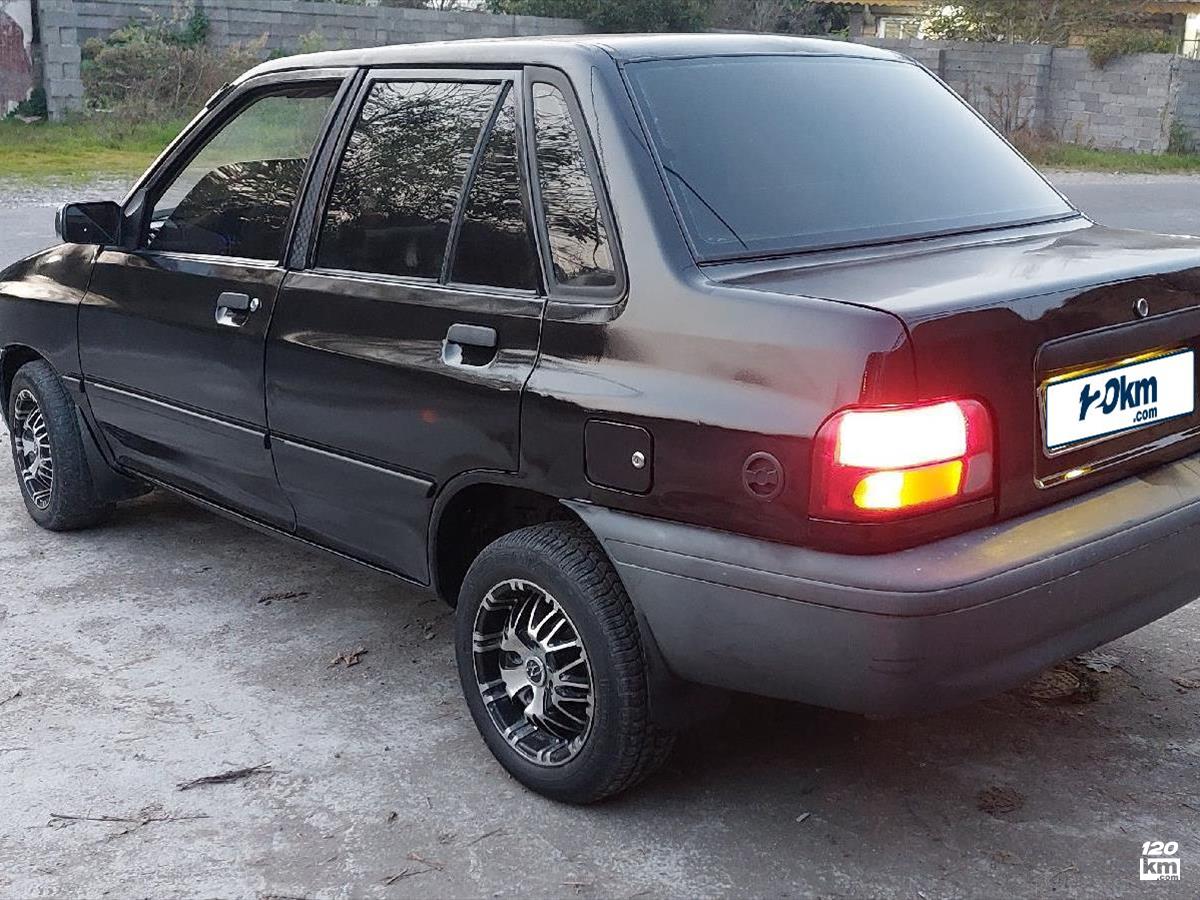 فروش پراید صندوقدار ۱۳۷۴ سرمه ای دور رنگ رشت استقامت (۸ آذر ۱۴۰۴)