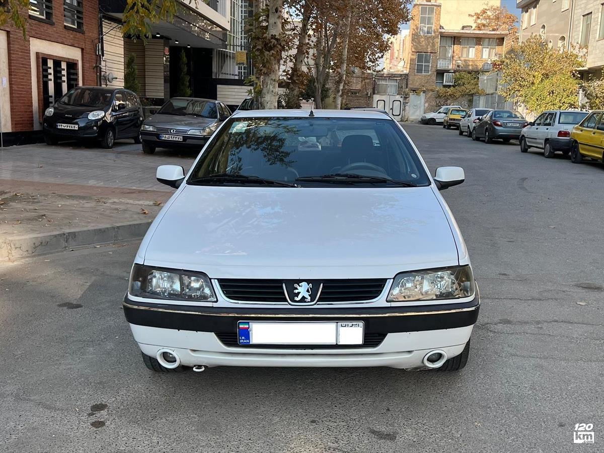 فروش پژو 405 SLX ۱۳۹۴ سفید بدون رنگ تهران جنت آباد (۹ آذر ۱۴۰۴)