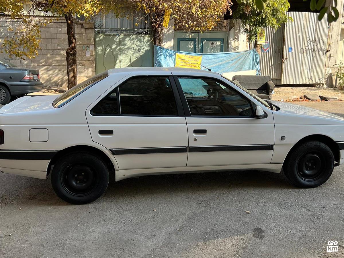 فروش پژو 405 SLX ۱۳۹۴ سفید بدون رنگ تهران جنت آباد (۹ آذر ۱۴۰۴)