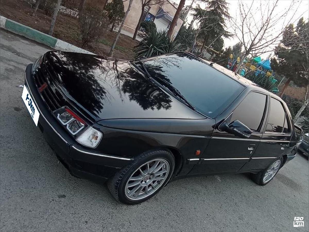 فروش پژو 405 GLX ۱۳۸۱ دوگانه سوز مشکی دور رنگ تهران شهر قدس (۹ آذر ۱۴۰۴)