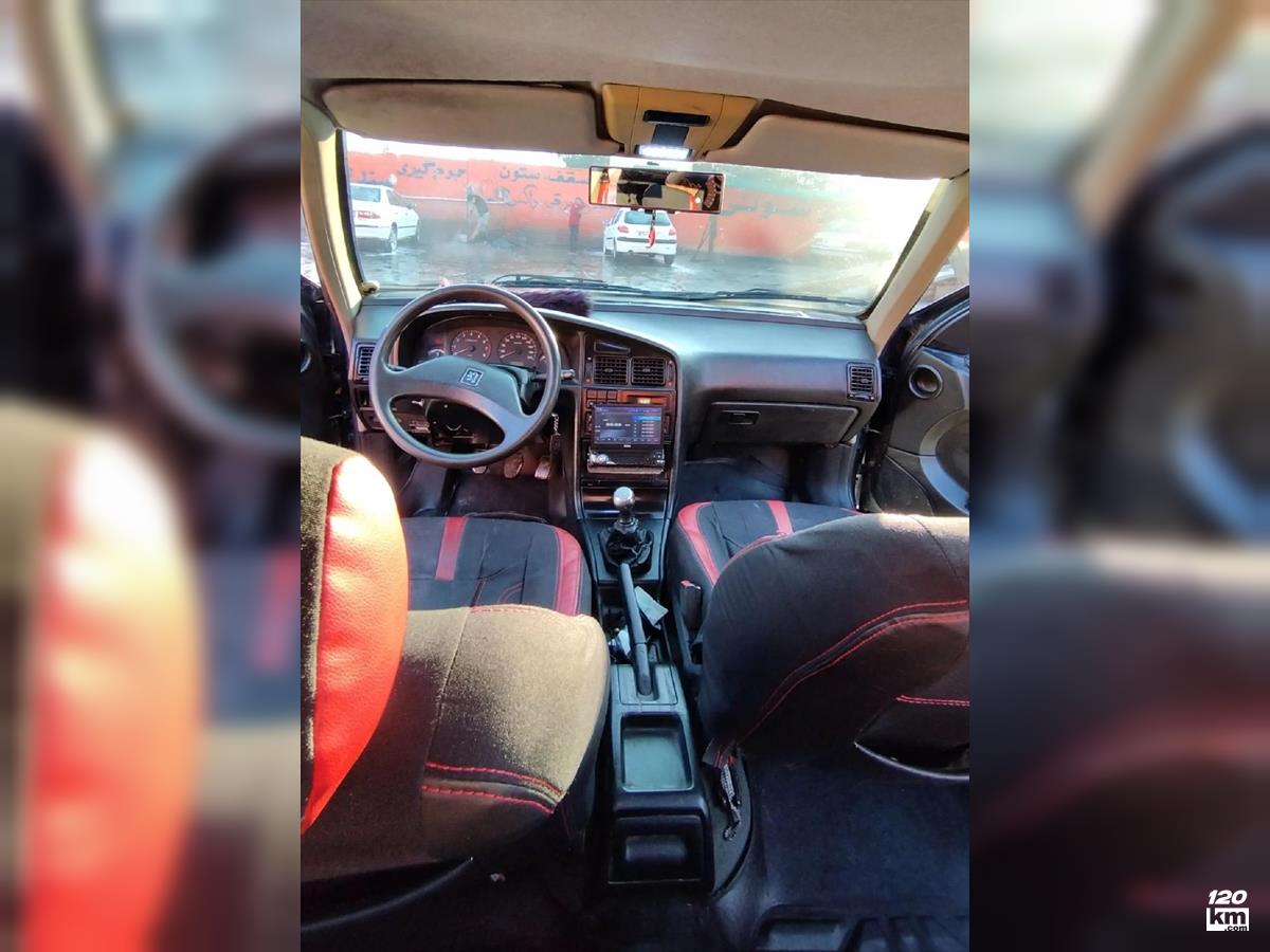 فروش پژو 405 GLX ۱۳۸۱ دوگانه سوز مشکی دور رنگ تهران شهر قدس (۹ آذر ۱۴۰۴)