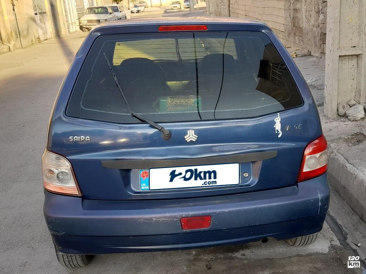 فروش پراید 111 SE ۱۳۹۵ آبی دو لکه رنگ شیراز دلگشا (۱۰ آذر ۱۴۰۴)