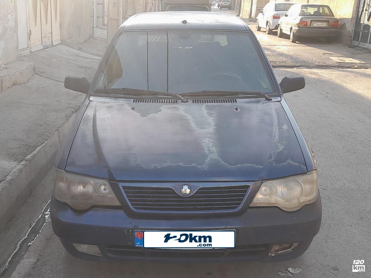 فروش پراید 111 SE ۱۳۹۵ آبی دو لکه رنگ شیراز دلگشا (۱۰ آذر ۱۴۰۴)